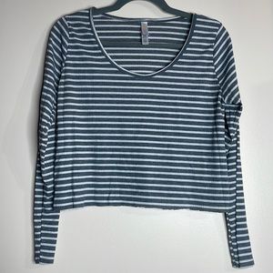 Lularoe striped long sleeve t shirt.